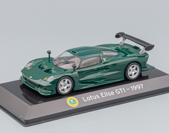 LOTUS Elise GT1 (1997), dark green