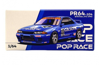 NISSAN Skyline GT-R R32 JTC (1990), blue