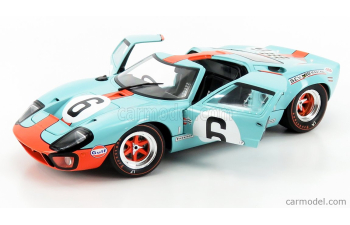 FORD GT40 4.9L V8 Team JW Automotive engineering №6 Winner 24h Le Mans Jacky Ickx - Jackie Oliver (1969)