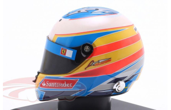 MINI HELMET Fernando Alonso Scuderia Ferrari #8 Formula 1 (2010)