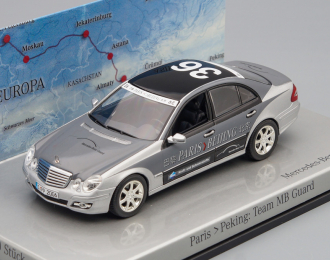 MERCEDES-BENZ E-Class facelift W211 Paris-Beijing Rally (2006), silver