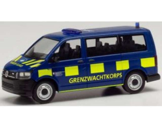VOLKSWAGEN T6 Schweizer Grenzwachtkorps, blue / yellow