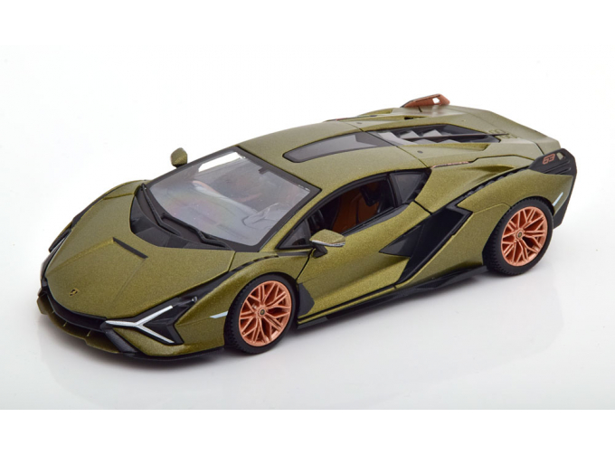 LAMBORGHINI Sian FKP37 (2020), grün metallic