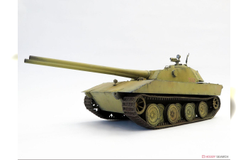 Сборная модель немецкий сверхтяжёлый танк E-100, Ausf.G, 105-мм спаренные пушки