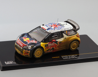 CITROEN DS3 WRC 1 Wales GB Rally WORLD CHAMPION (в грязи) (Sebastian Loeb - Daniel Elena) 2011