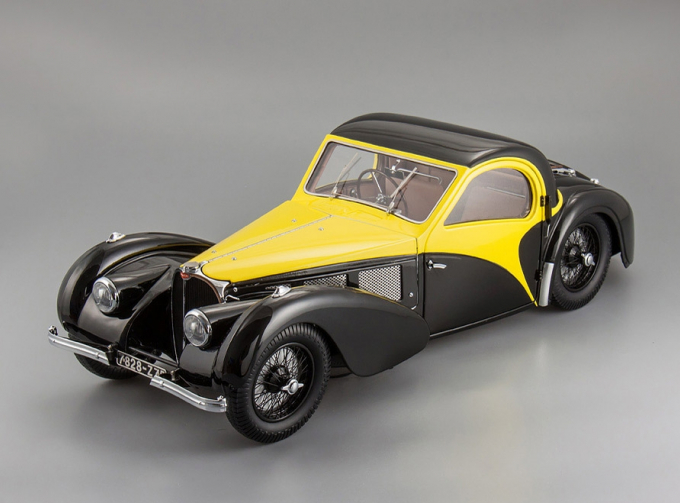 BUGATTI Type 57SC Atalante 1937 (yellow)