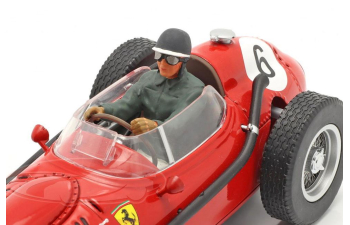 FERRARI Dino 246 №6 2nd Morocco GP World Champion Formula 1 Mike Hawthorn (1958)