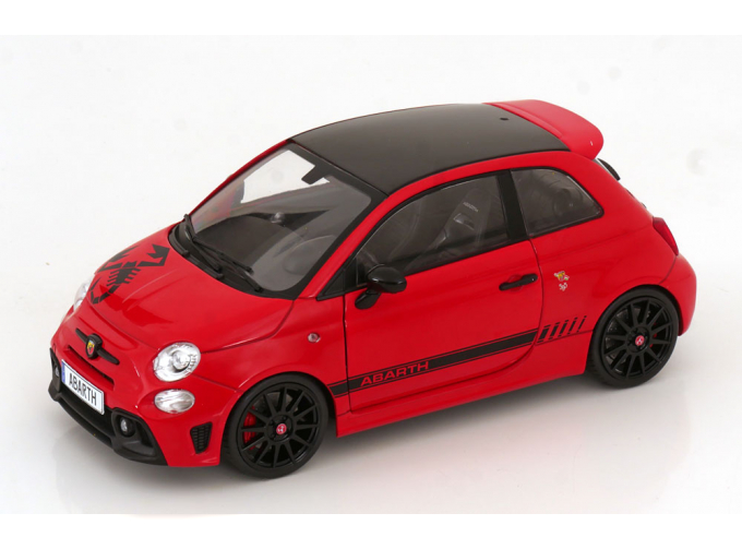 FIAT F595 Abarth (2022), red black