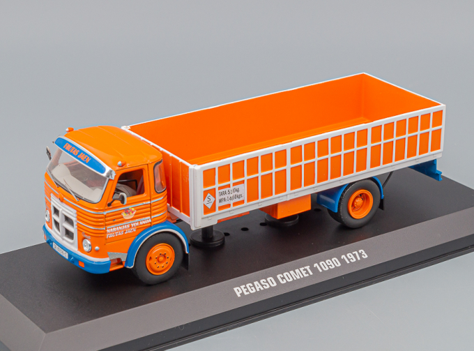 PEGASO Comet 1090 "Frutas Jaen" 1973 Orange/Blue