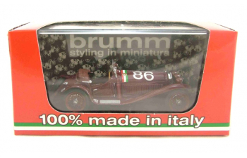 ALFA ROMEO 1750GS 1 Mille Miglia (1931) Campari-Marinoni, Limited Edition, black red