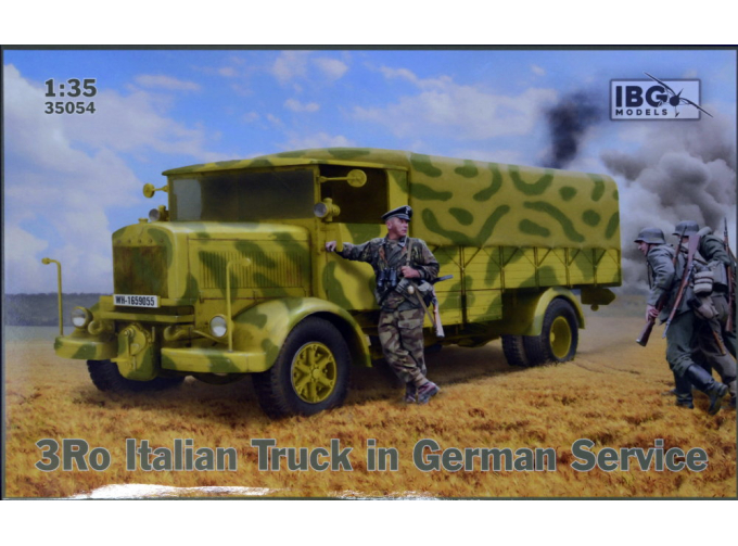 Сборная модель итальянский грузовик 3Ro в немецкой службе