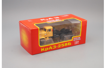 КРАЗ 258Б седельный тягач (1969-1977), желтый
