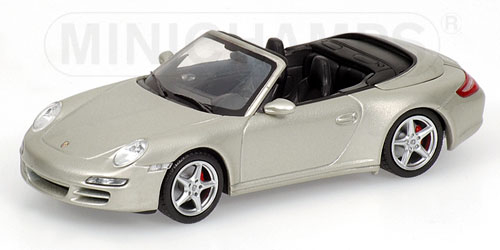 PORSCHE 911 CARRERA 4S CABRIOLET - 2005 - SILVER