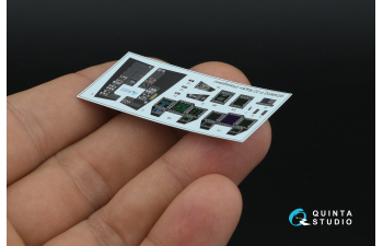 3D Декаль интерьера кабины F-22 Raptor (Hasegawa)