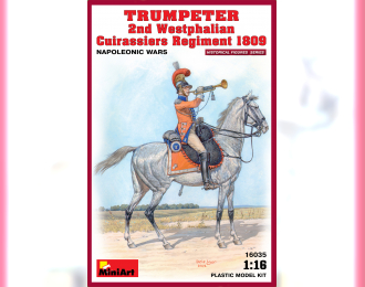 Сборная модель Фигуры TRUMPETER 2nd Westphalian Cuirassiers Regiment 1809 Napoleonic wars