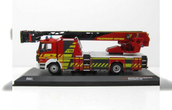 MERCEDES-BENZ Atego 1530 Metz-Rosenbauer DLA(K) 23/12 "Fire Brigade Hofhein" пожарная лестница (2018), red