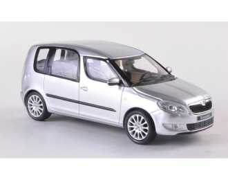 SKODA Roomster II (facelift 2010), silver brilliant metallic