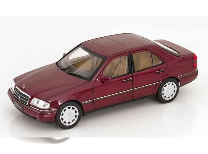 MERCEDES-BENZ C-Klasse W202 Saloon (1993), red metallic