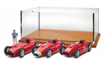 FERRARI D50 Lucky set 2018 with 3 modelcars, Fangio (1956)