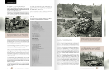 Книга на английском языке 1944 German Armour in Normandy - Camouflage Profile Guide