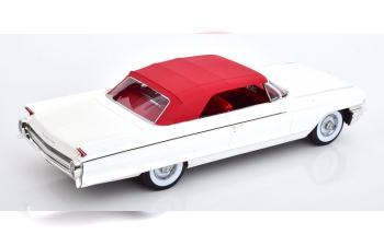 CADILLAC Eldorado Biarritz Convertible with Softtop (1962), white red