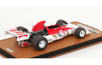 BRM F1 P160e №16 Spain Gp (1973) Niki Lauda, White Red
