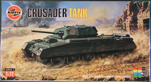 Сборная модель Британский танк Crusader Tank