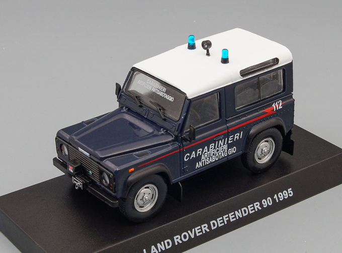 LAND ROVER Land Defender Carabinieri Artificieri Antisabotaggio (1998), Blue White