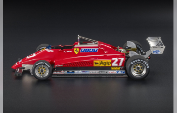 FERRARI F1 126c2 (late Version) №27 Winner German Gp (1982) Patrick Tambay, Red