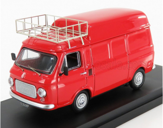 FIAT 238 Van Tetto Alto Con Portapacchi (1965) - High Roof With Rack, Red