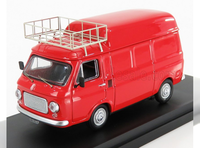 FIAT 238 Van Tetto Alto Con Portapacchi (1965) - High Roof With Rack, Red