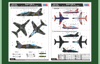 Сборная модель Самолет Hawk T Mk.1A