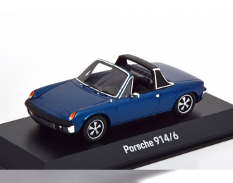 PORSCHE 914/6, blue metallic