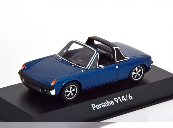 PORSCHE 914/6, blue metallic