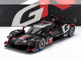 TOYOTA Gr010 3.5l V6 Turbo Hybrid Team Gazoo Racing №7 24h Le Mans (2024) Kamui Kobayashi - Jose Maria Lopez - Nyck De Vries, Black
