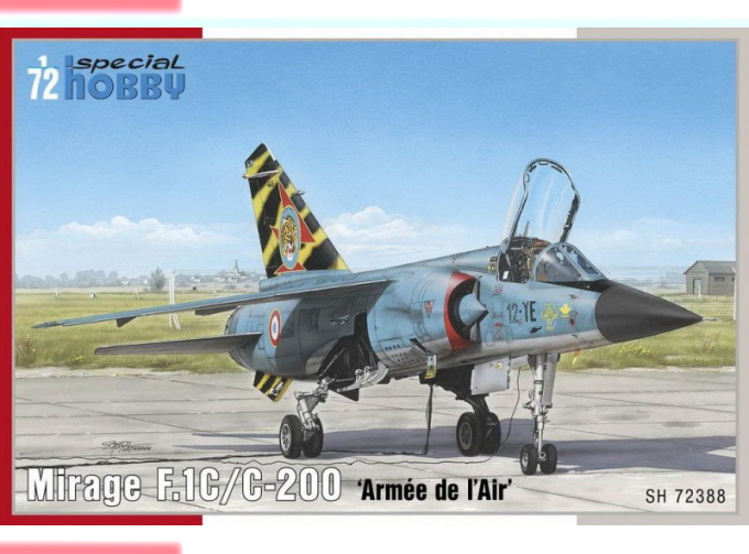 Сборная модель Mirage F.1C/C-200 'Armee de l'Air'