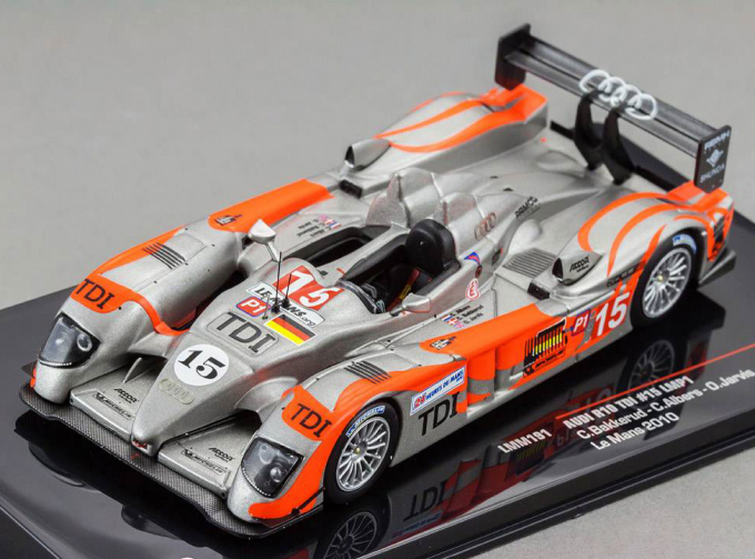 AUDI R10 TDi 15 Le Mans P1 (C.Bakkerud - C.Albers - O.Jarvis) 2010, red