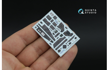 3D Декаль интерьера кабины Ка-50 (черные панели) (arma models)