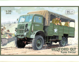 Сборная модель Британский грузовой автомобиль для перевозки личного состава Bedford QLT