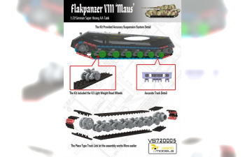 Сборная модель Танк Flakpanzer VIII MAUS