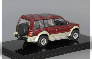 MITSUBISHI Pajero 2800 Intercooler Turbo Diesel Long (1993), red