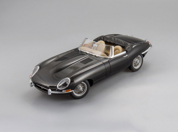 JAGUAR E-Type Roadster Series I 3.8, black