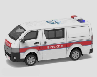 TOYOTA Hiace (AM7113) with silver wheel, white / red