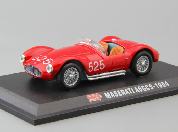 MASERATI A6GCS #525 (1954), red