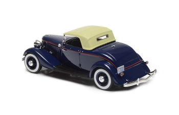 Ford Model 40 roadster top up 1933 (blue)