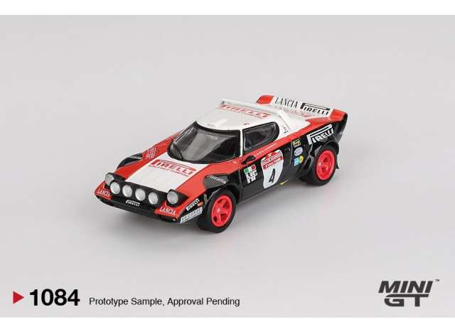 Lancia Stratos HF #4 winner Rally Sanremo, white/red/black 1978