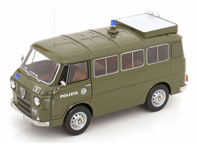 ALFA ROMEO F-12 Minibus 1-series - Polizia - Police - (1970), Green