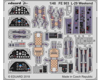 Фототравление для модели L-29 Weekend