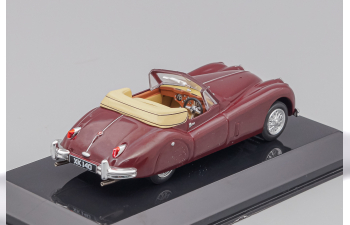 JAGUAR XK140 (1954), dark red