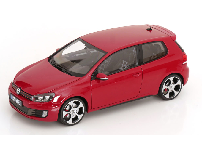 VOLKSWAGEN GOLF VI GTi (2009), orange